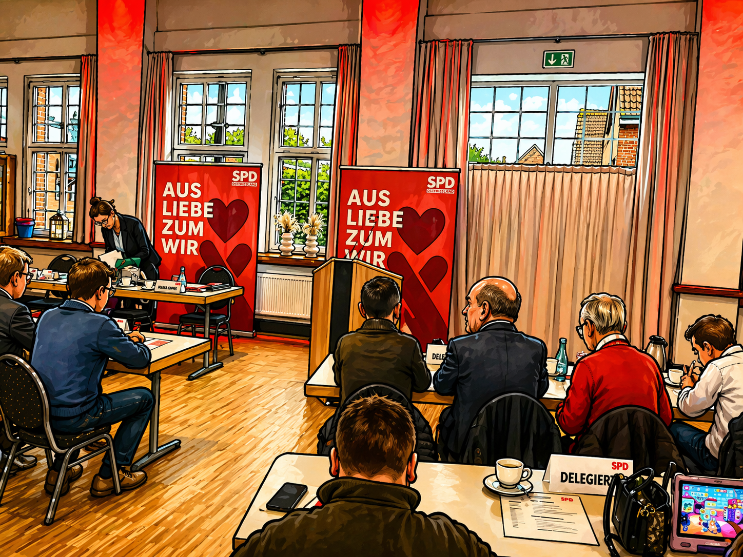 Unser Team für Emden steht!